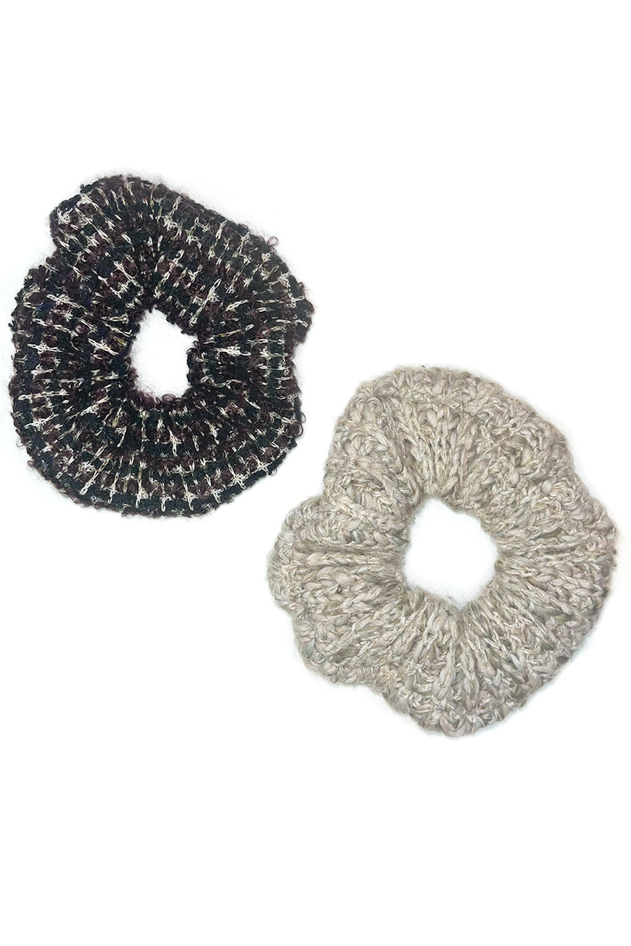 Knit Scrunchie Set